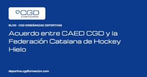 Acuerdo entre CAED CGD y la Federación Catalana de Hockey Hielo